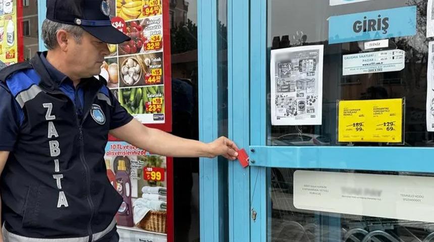 Zincir markette skandal! Tarihi geçmiş ürün satıyorlarmış: 3 şubeye kapatma cezası