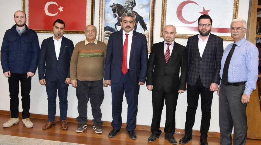 Nazilli&rsquo;deki mimarlardan Başkan Alıcık&rsquo;a ziyaret