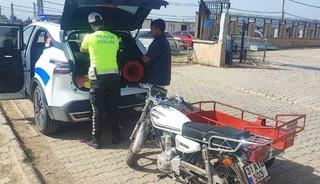Aldığı ceza motosikletin parasını geçti
