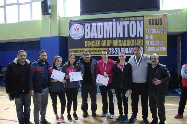 Erzincan Spor Lisesi grup birincisi oldu