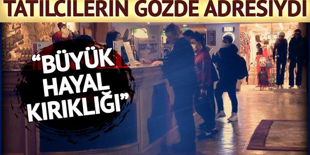 Tatilcilerin gözde adresinde büyük hayal kırıklığı