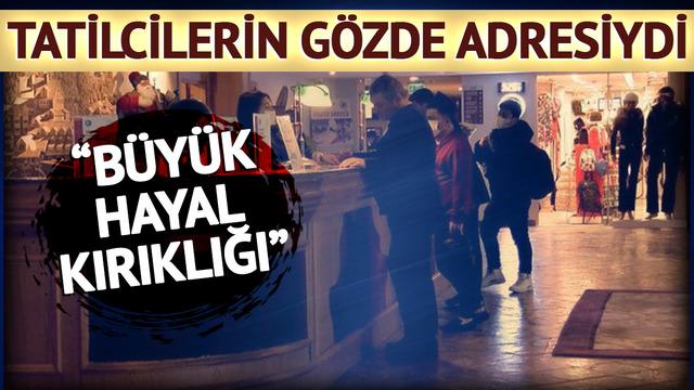 Tatilcilerin gözde adresinde büyük hayal kırıklığı