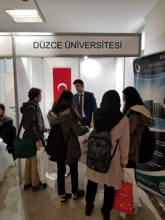 Düzce Üniversitesi İstanbul’da tanıtıldı