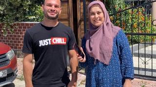 Antalya'da Moldovalı turistten takdir toplayan hareket