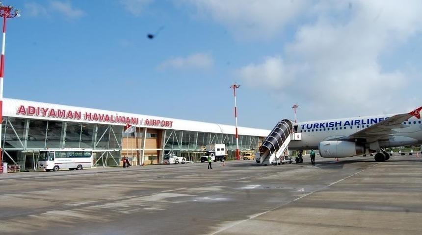 Adıyaman Havalimanı'nda nisan ayında 33 bin 859 kişi uçakla yolculuk etti