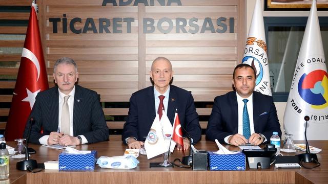 TMO Genel Müdürü Güldal'dan Adana Ticaret Borsasına ziyaret