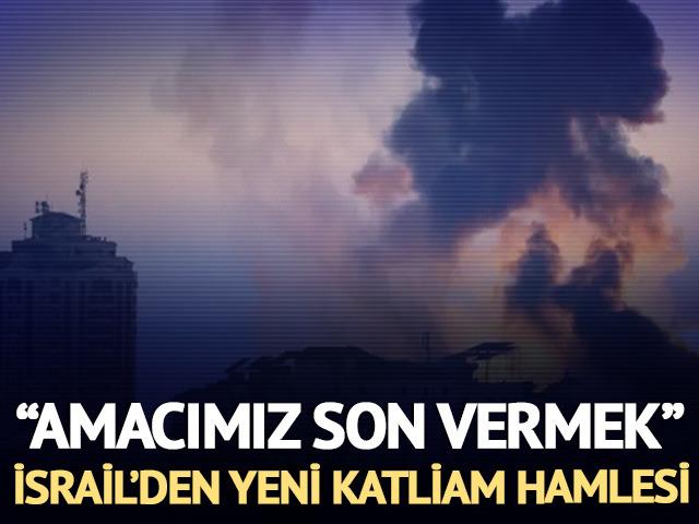 İsrail Gazze'ye 'geniş çaplı' kara saldırısı başlattı