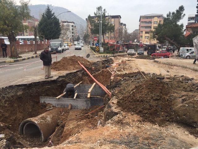 Yağmursuyu hattı, Soma’nın taşkın sıkıntılarına son verecek