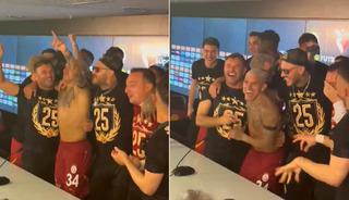G.Saraylı futbolculardan olay gönderme!