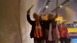 İzmir’de 2 maganda taraftar, Galatasaray kutlamasına döner bıçağıyla katıldı