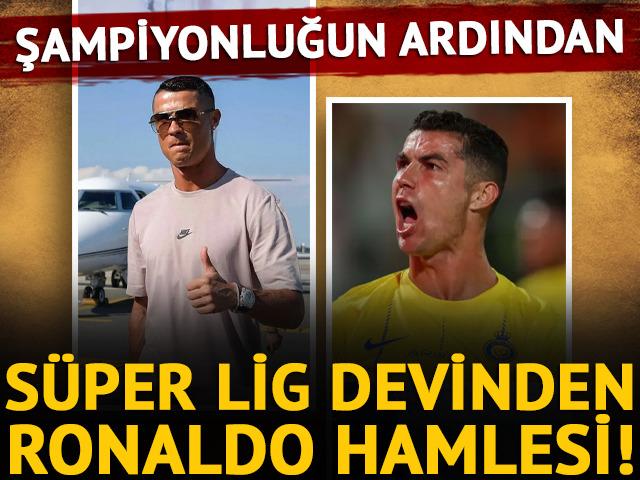 Şampiyonluğun ardından Süper Lig devinden Ronaldo hamlesi!