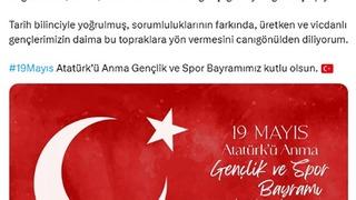 Emine Erdoğan, 19 Mayıs Atatürk'ü Anma Gençlik ve Spor Bayramı'nı kutladı