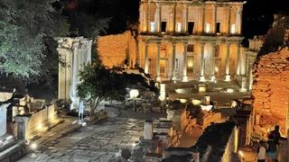 Gece Müzeciliğinin yeni durağı... Sardes Antik Kenti büyük ilgi görüyor