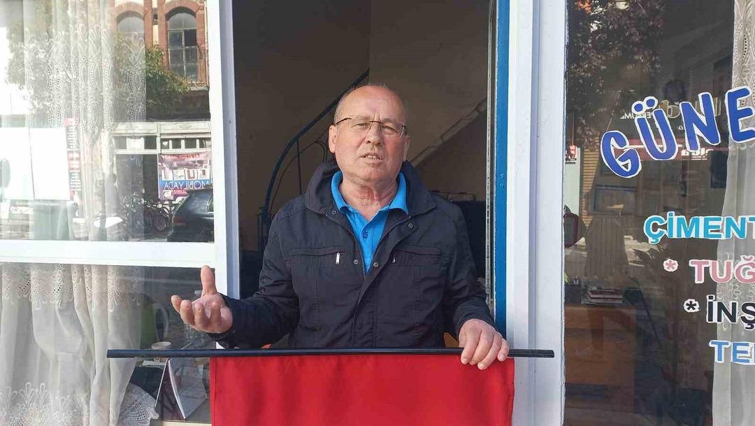 Edirne’de Galatasaray’ın 5 yıldızlı bayrağını yırtıp kaçtılar 2