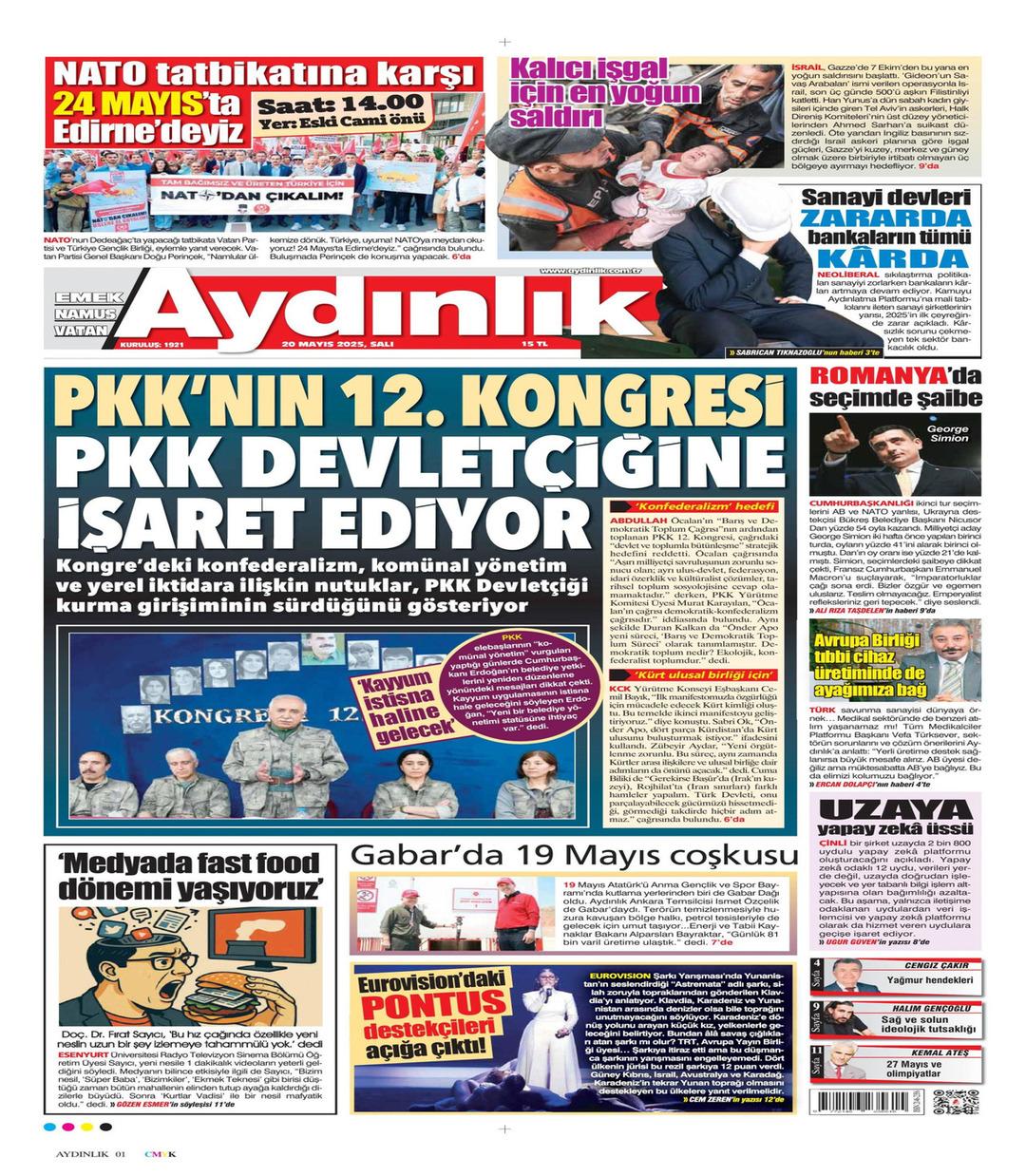 Aydınlık Gazetesi