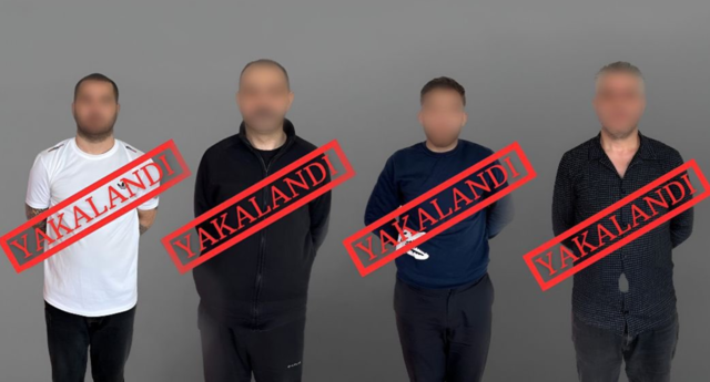 Gürcistan'da yakalanıp Türkiye'ye getirildiler