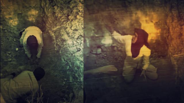 Sosyal medya bunu konuşuyor! Toprağın altındaki ölü köpekleri beddua ederek çıkarmaya çalıştılar: Bölgede alarm verildi