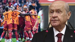 Bahçeli'den Galatasaray'a tebrik mesajı! Şampiyonlar Ligi için başarılar diledi