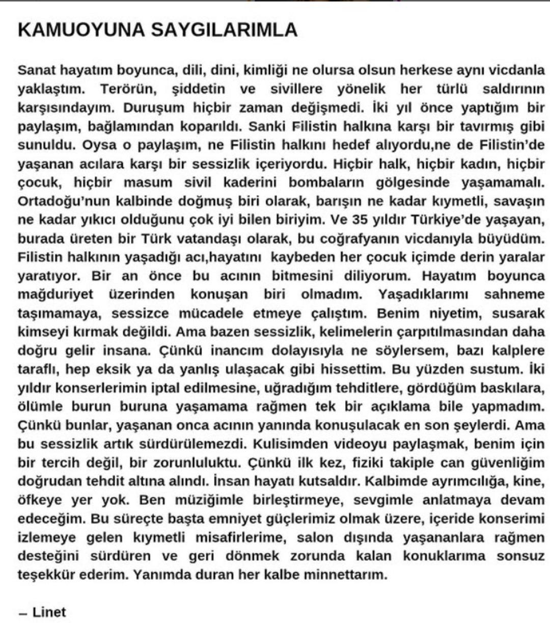 LİNET AÇIKLAMA LİNET AÇIKLAMA