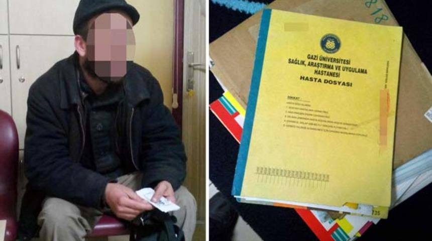 Ş&uuml;pheli valizden bir&ccedil;ok ildeki hastaların dosyaları &ccedil;ıktı