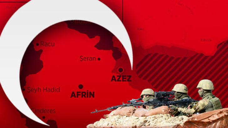 Afrin'de sıcak gelişme... Karadan, havadan vuruluyorlar G3