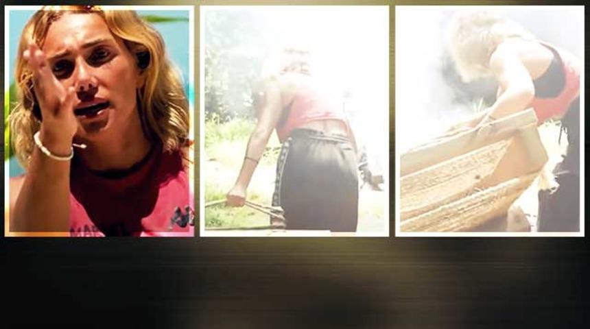 İsmail Balaban'ın elenmesinin ardından Meryem Kasap çılgına döndü! Survivor fragmanında bomba anlar! Eşyalarını ve barakayı ateşe verdi! ''Buraları hep yakacağım''