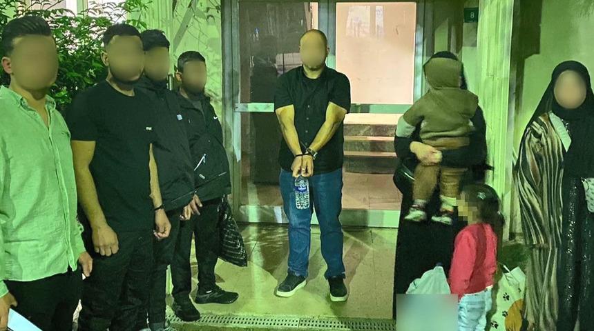 Bursa’da 9 kaçak göçmen yakalandı