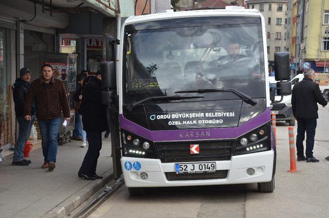 Ordu’da ulaşım kamera ile izleniyor