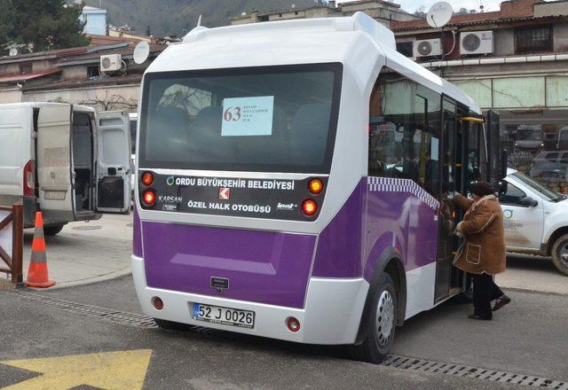 Ordu’da ulaşım kamera ile izleniyor