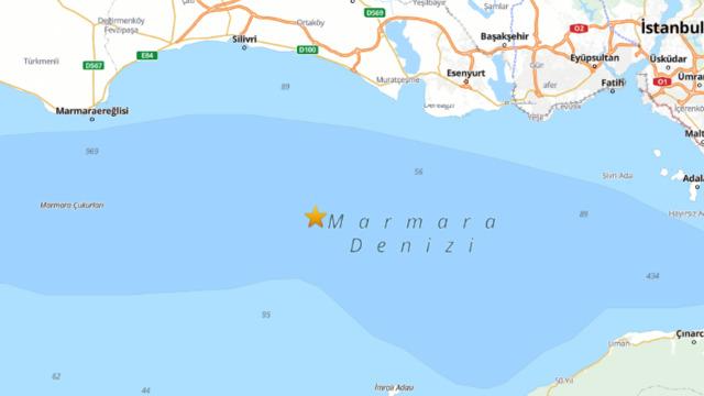 İstanbul'da Büyükçekmece açıklarında 4.0 büyüklüğünde deprem! Vali Gül ve Naci Görür'den açıklama