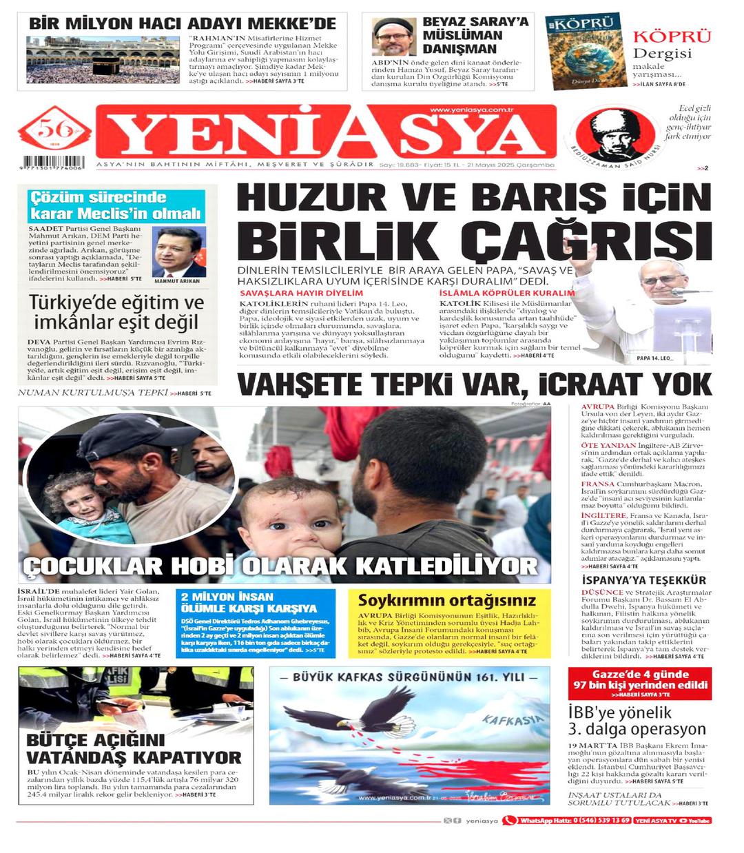 Yeni Asya Gazetesi