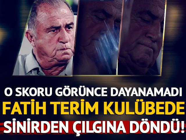 Terim o skor sonrası kulübede çılgına döndü... Olay hareket!