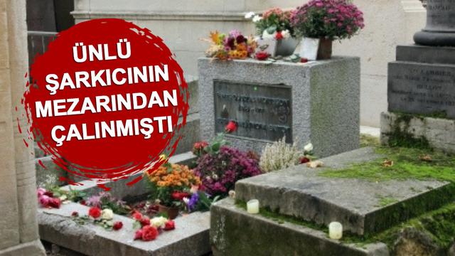 Ünlü şarkıcı Jim Morrison'ın mezarından çalınmıştı! 37 yıl sonra tesadüfen bulundu