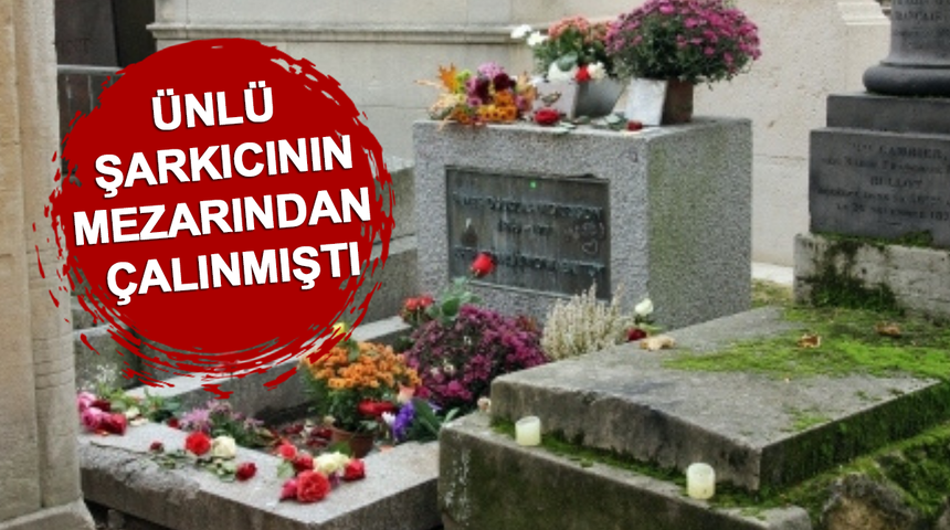 Ünlü şarkıcı Jim Morrison'ın mezarından çalınmıştı! 37 yıl sonra tesadüfen bulundu