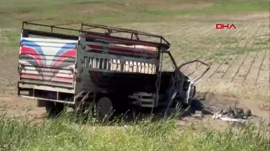 Diyarbakır'da korkunç olayın perde arkası... Baba ve oğlu kamyonette yakmışlardı: Küçük çocuğu yakalayıp bağlamışlar! 