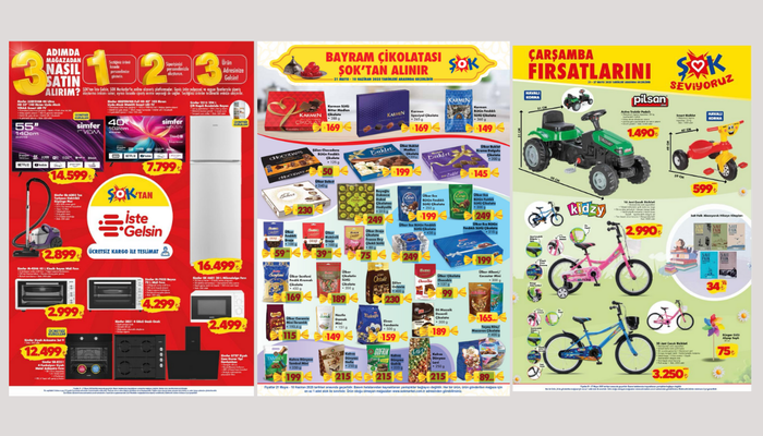 ŞOK'tan bayrama özel katalog! Bu hafta da yine dolu dolu...