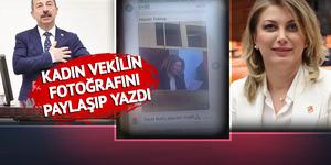 Whatsapp grubunda çirkin mesaj! Kadın vekilin fotoğrafını paylaşıp yazdı