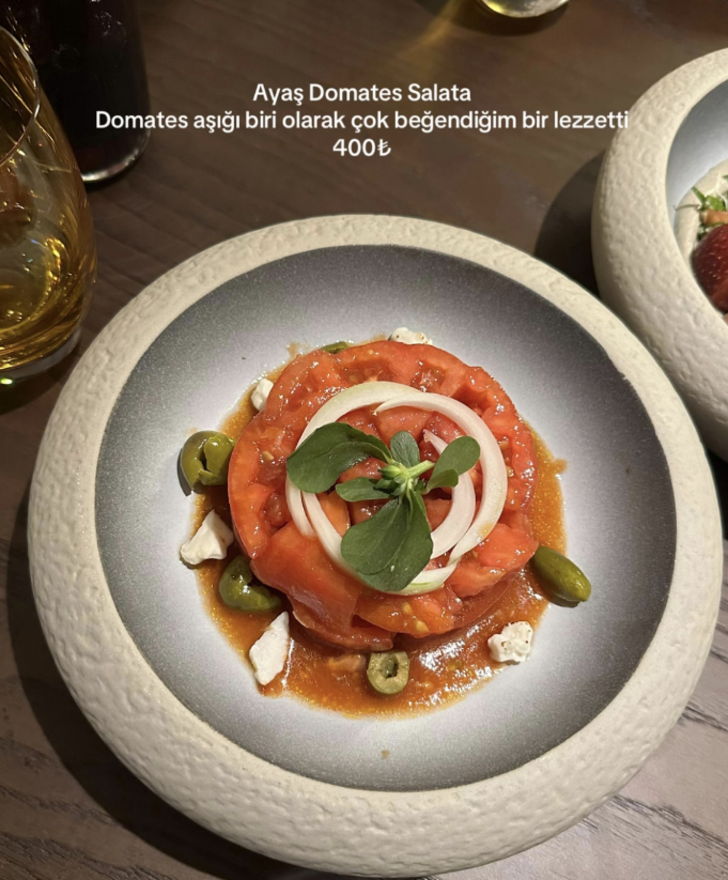 Mehmet Yalçınkaya'nın Ankara'daki restoranında fiyatlar nasıl? Domates salatası ve kağıt helva dikkat çekti G1