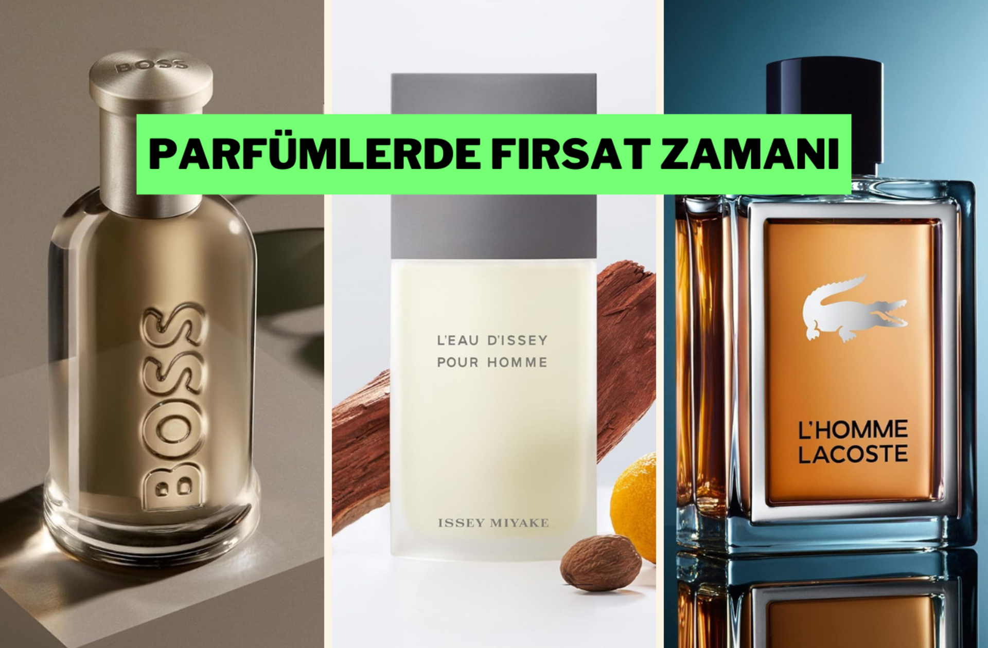 Hugo Boss, Burberry, Guess... Kokusuyla mest eden parfümler indirime girdi