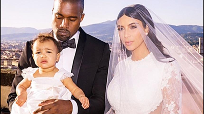 Kim Kardashian d&uuml;ğ&uuml;n fotoğrafını paylaştı