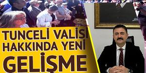 Tunceli Valisi merkeze çekildi