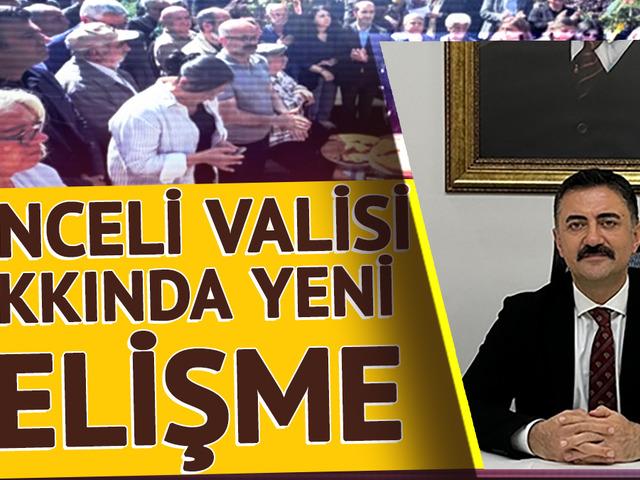 Tunceli Valisi merkeze çekildi