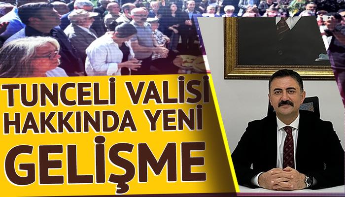 Tunceli Valisi merkeze çekildi