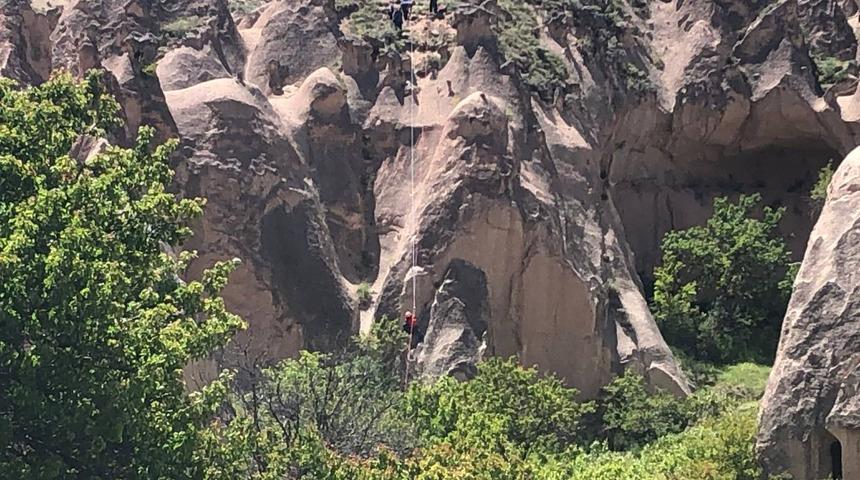 Nevşehir'de sıcak hava balonu zorunlu iniş yaptı