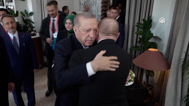 Erdoğan ve Aliyev'in o anları sosyal medyada gündem oldu!