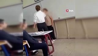 İnfial yaratan anlar kamerada! Öğrenciler artık dayanamayıp ailelerine söyledi... O öğretmen için harekete geçildi