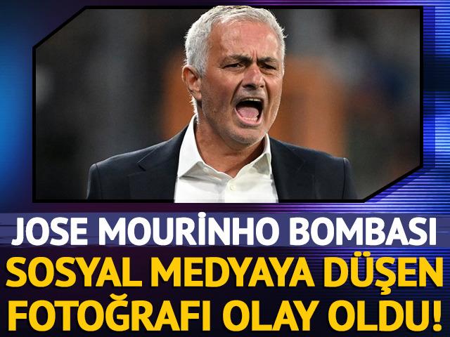Jose Mourinho'nun sosyal medyaya düşen fotoğrafı gündem oldu! Valizleriyle ne için gitti?