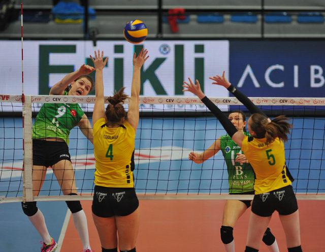 Bursa BŞB, Kadınlar CEV Challenge Kupası'nda yarı finale yükseldi