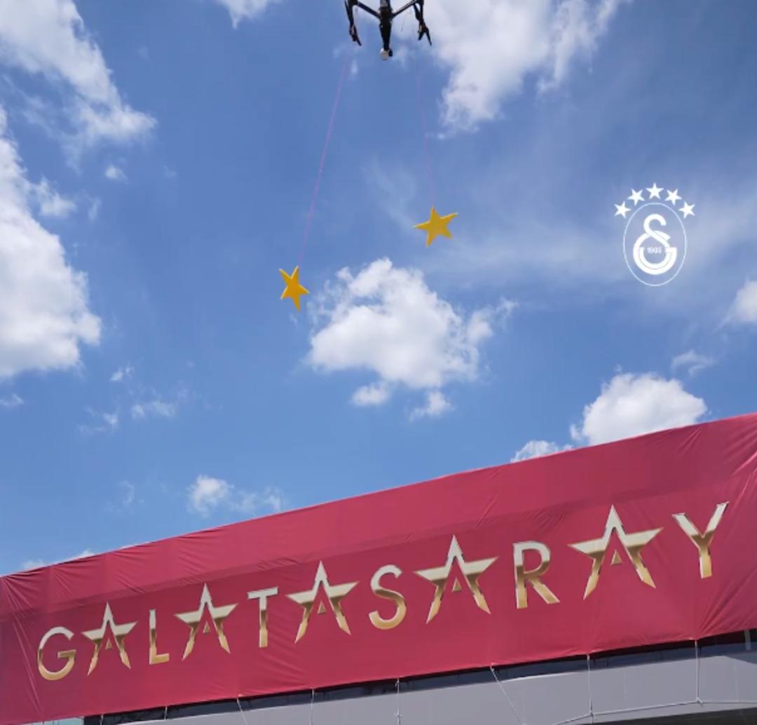 Galatasaray dan Fenerbahçe ye 5 yıldız göndermesi! Drone uçurup video çektiler 2