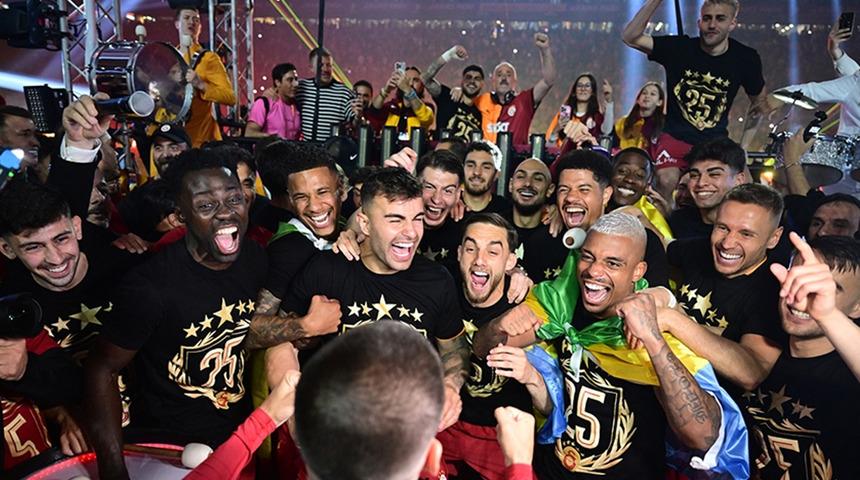 Galatasaray'dan Fenerbahçe'ye 5 yıldız göndermesi! Drone uçurup video çektiler